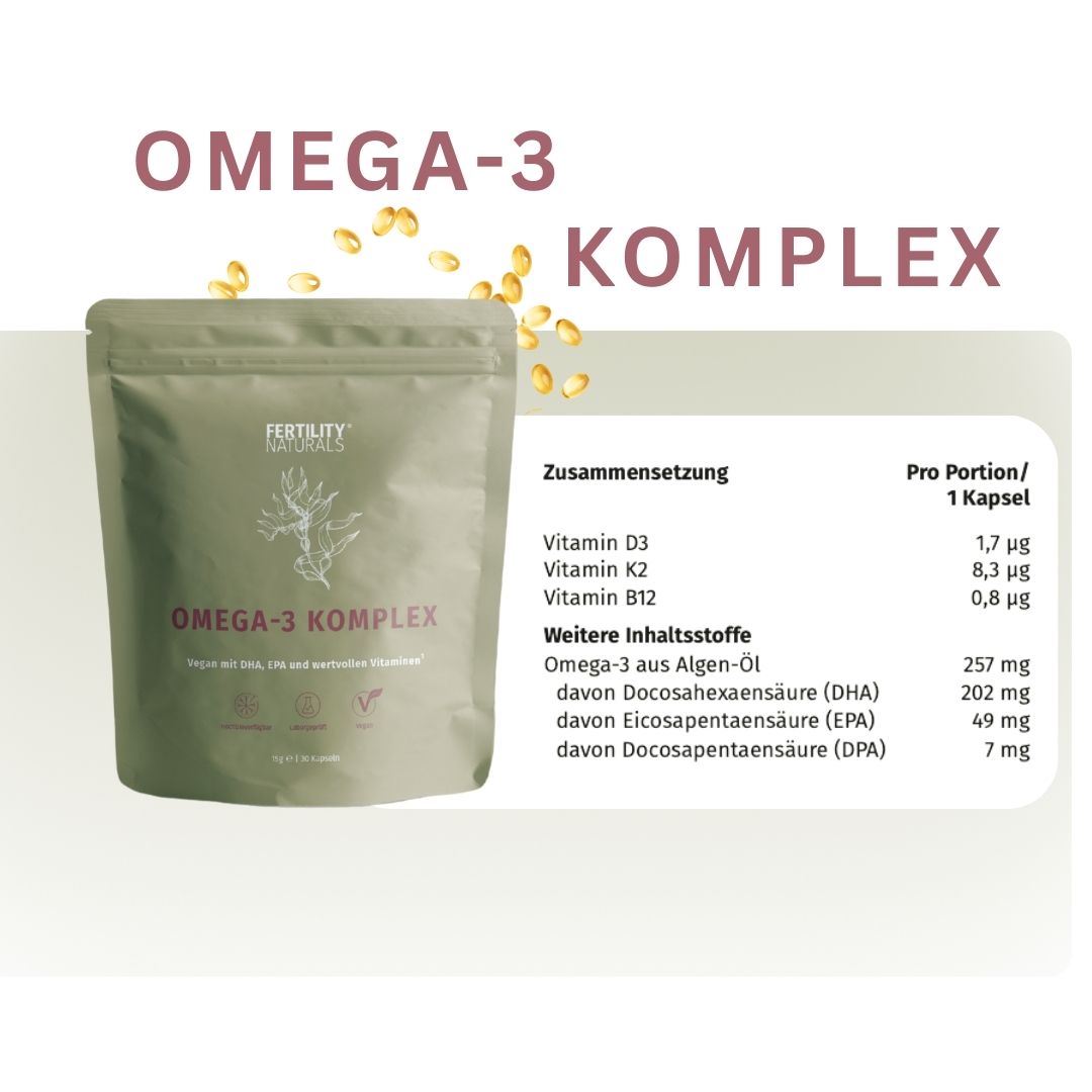 Veganes Omega-3-Komplex Reisegröße