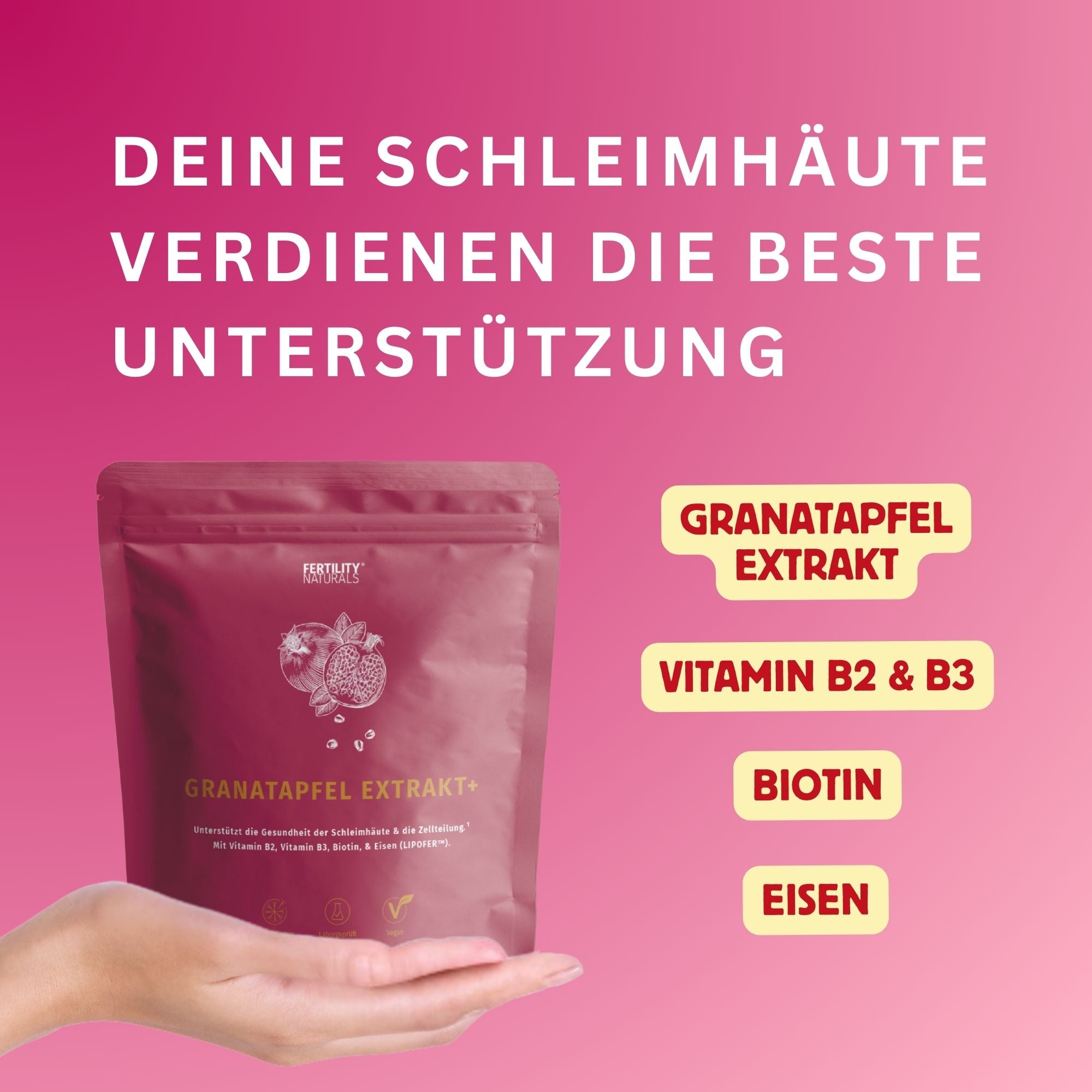 Granatapfel Extrakt+ (Als Pulver & Kapsel erhältlich)
