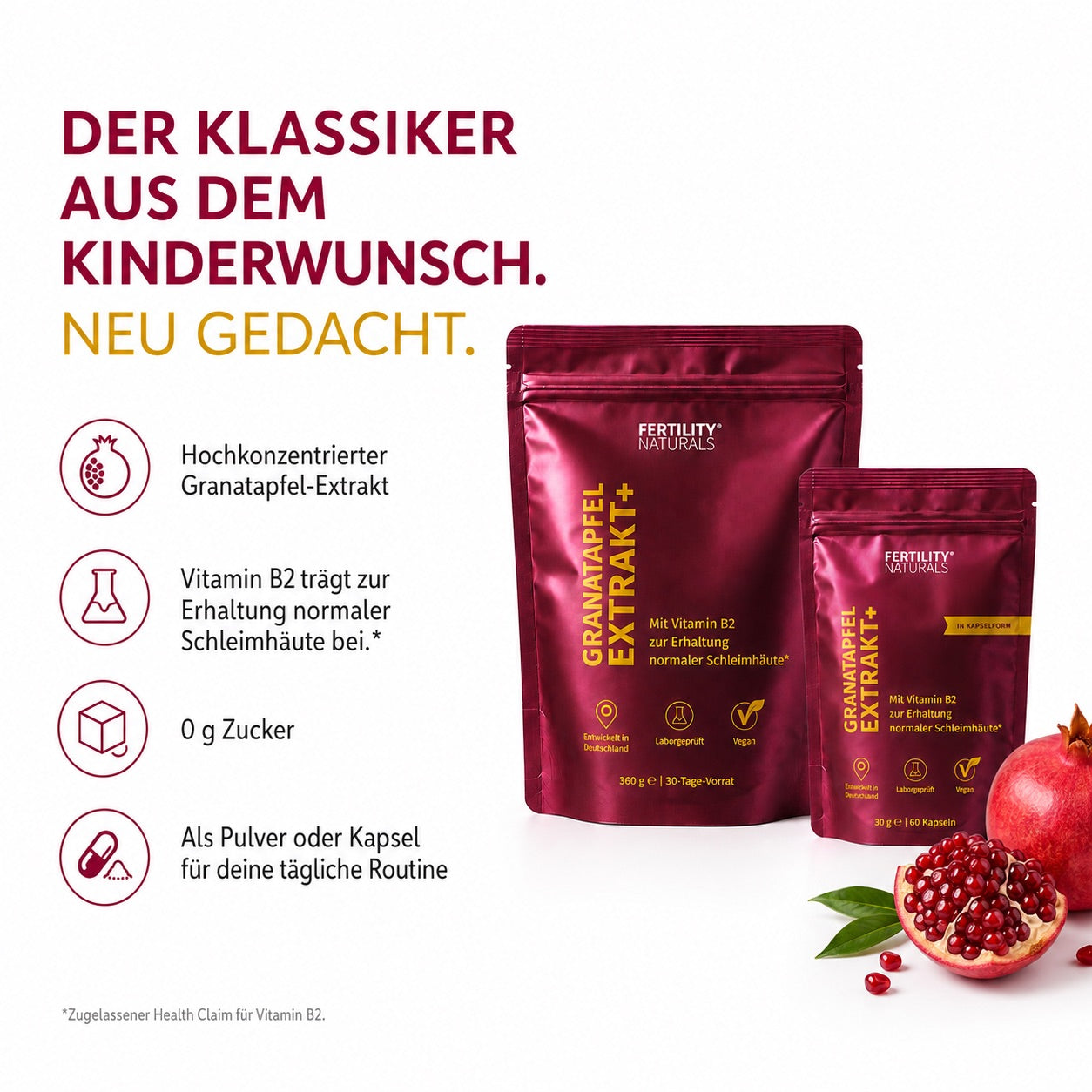 Granatapfel Extrakt+