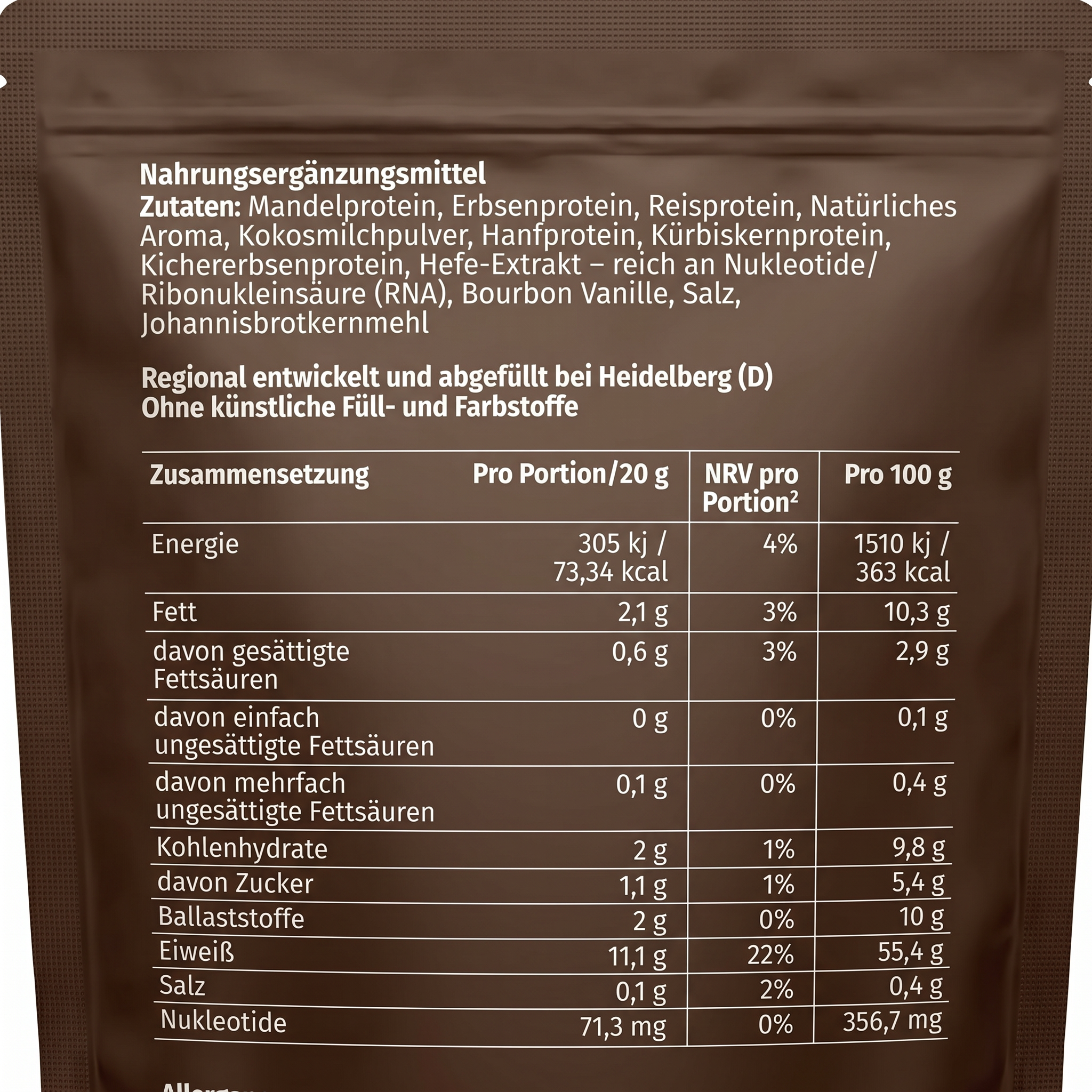Mandel Protein (Limited Edition)